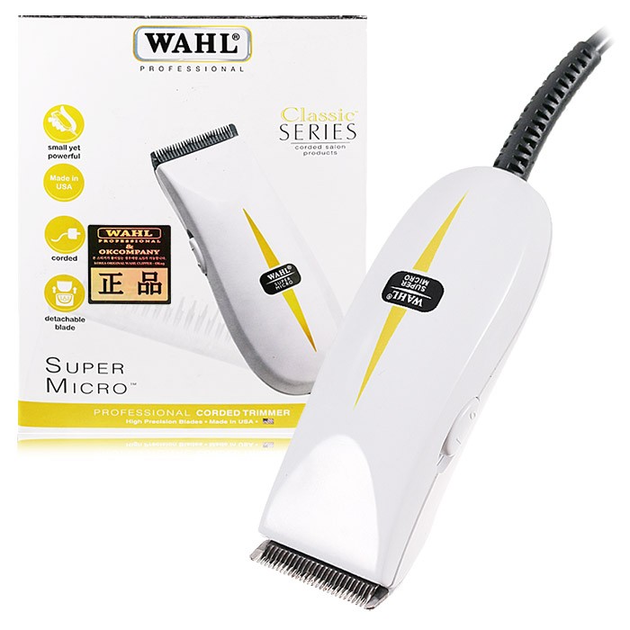 [WAHL] 왈 클리퍼 슈퍼 마이크로 바리깡 이발기(유선형) 8689 (무선이 아닌 제품입니다.)